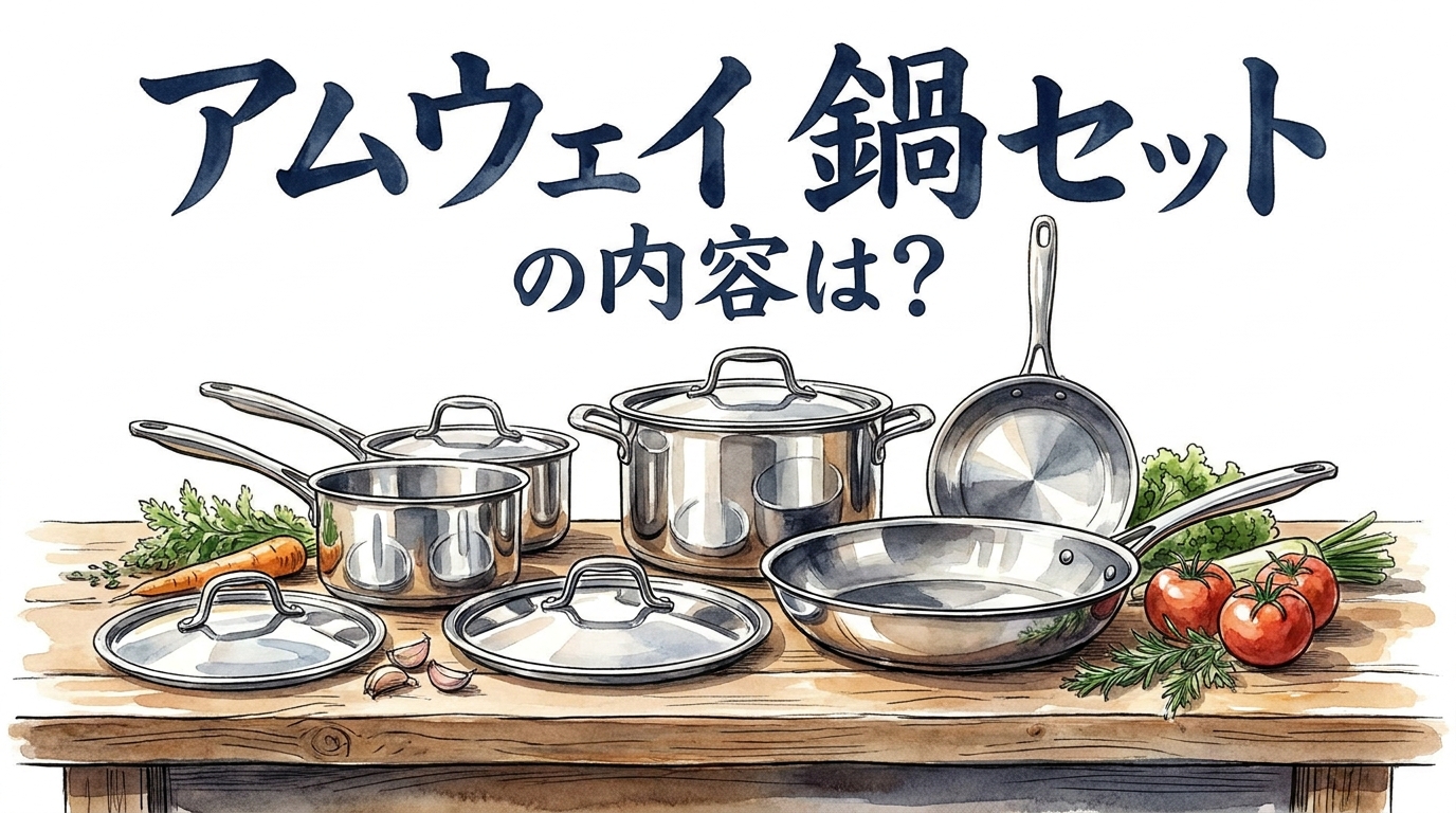 アムウェイ 鍋セットの内容は？