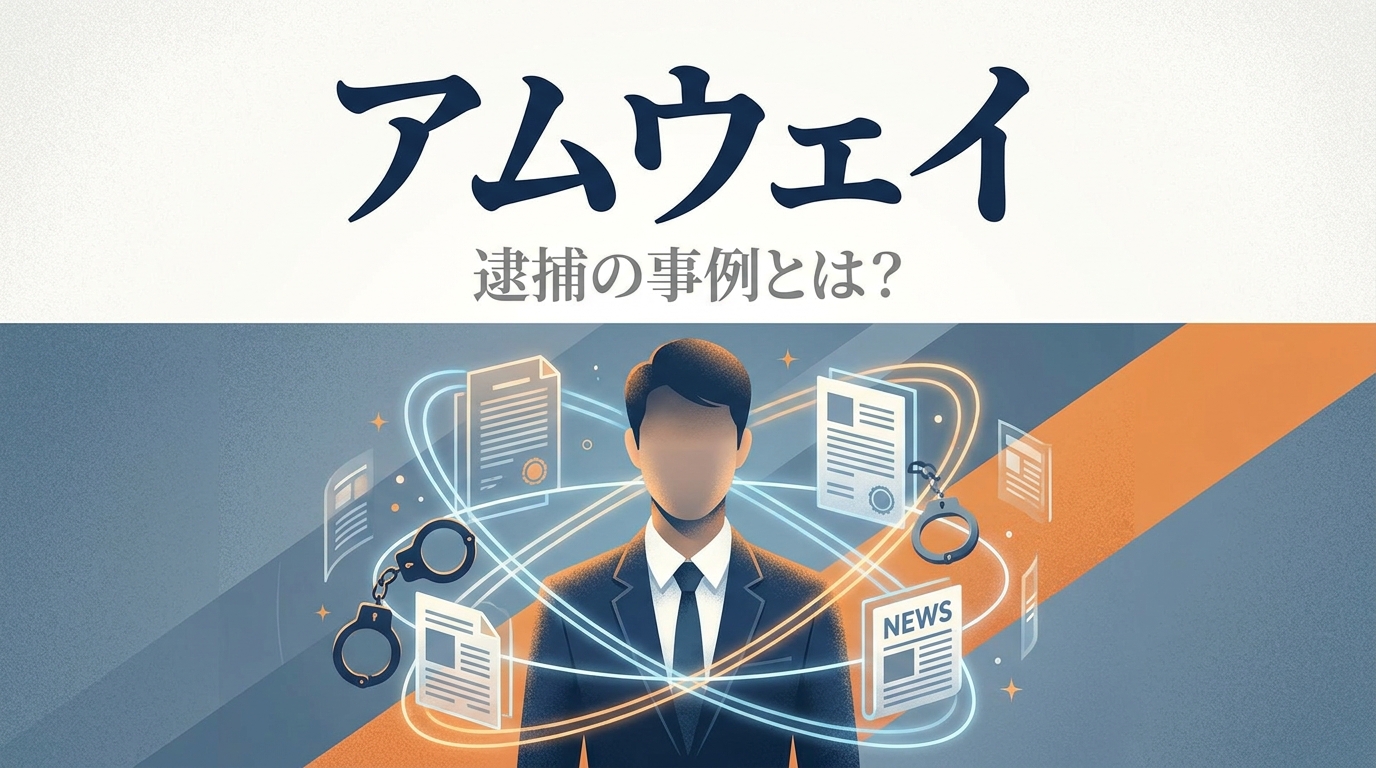 アムウェイ 逮捕の事例とは？