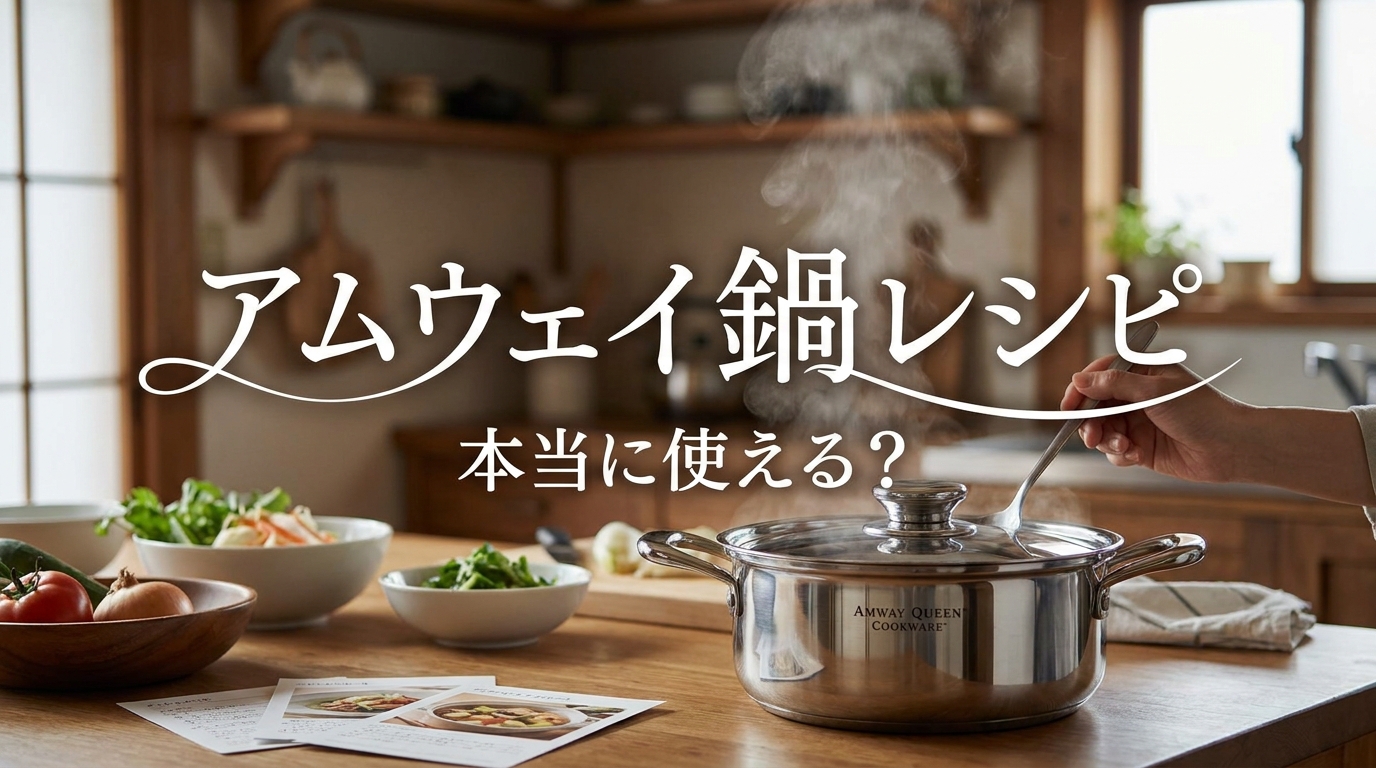 アムウェイ 鍋 レシピは本当に使える？