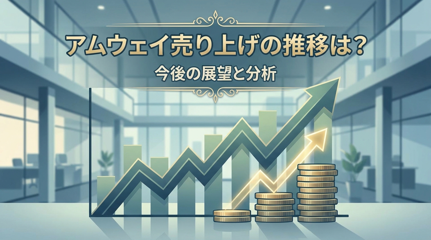 アムウェイ売り上げの推移は？