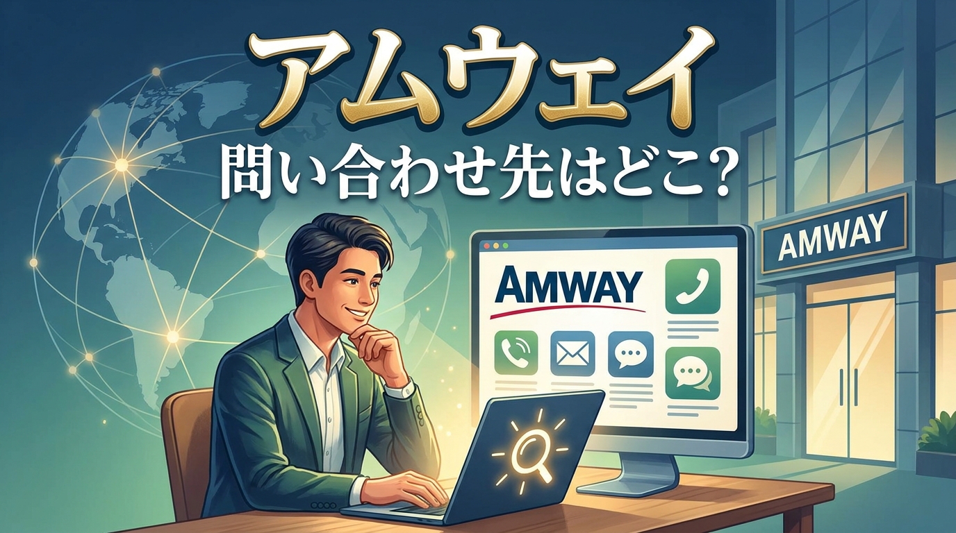 アムウェイ 問い合わせ先はどこ？