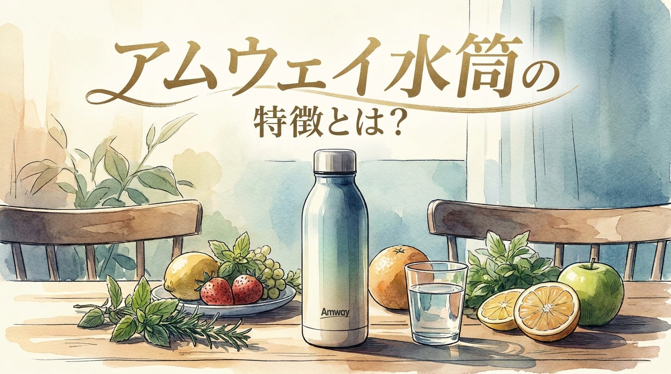 アムウェイ水筒の特徴とは？