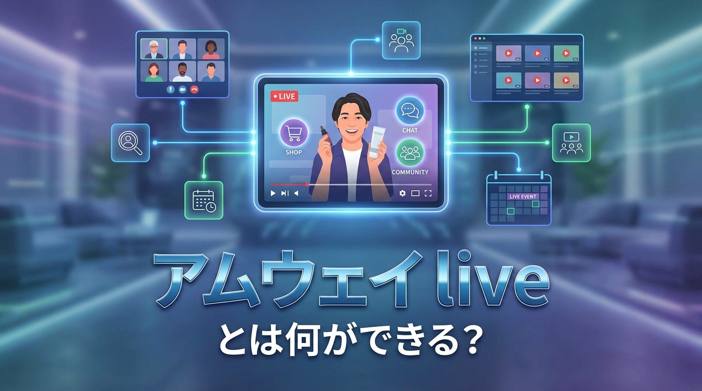アムウェイ liveとは何ができる？