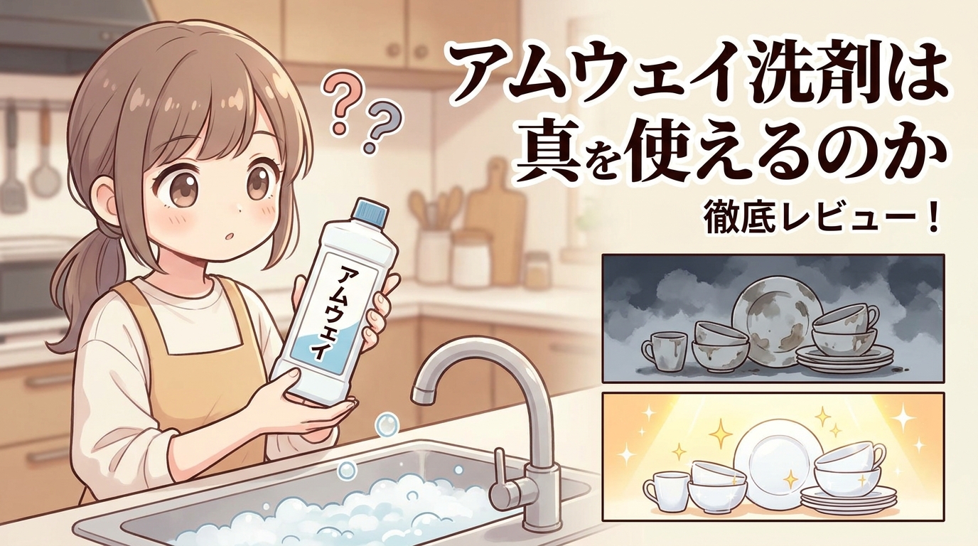アムウェイ洗剤は本当に使えるのか