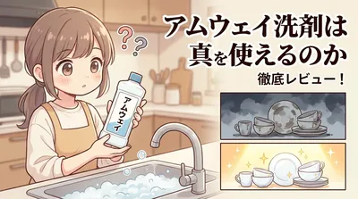 アムウェイ洗剤は本当に使えるのか