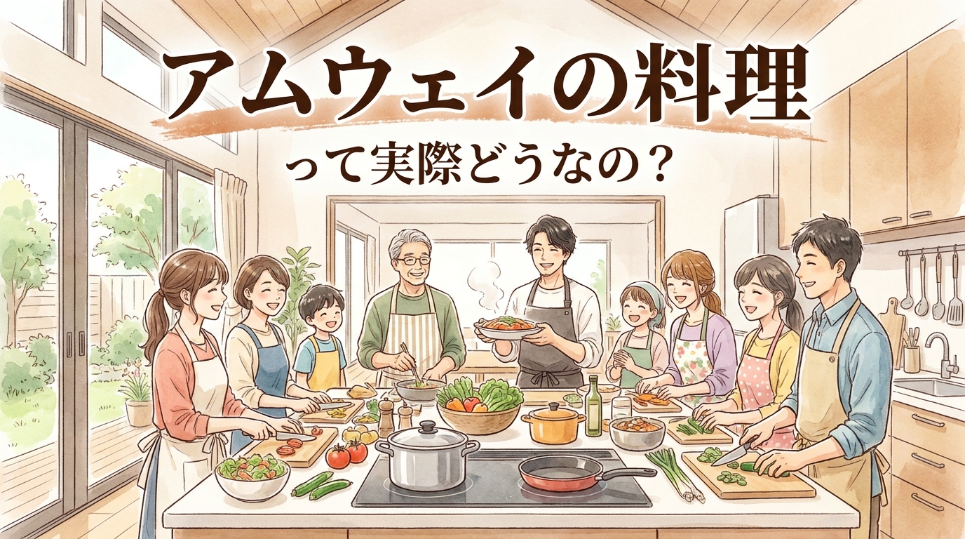 アムウェイの料理って実際どうなの？
