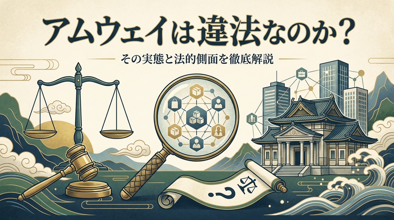 アムウェイは違法なのか？