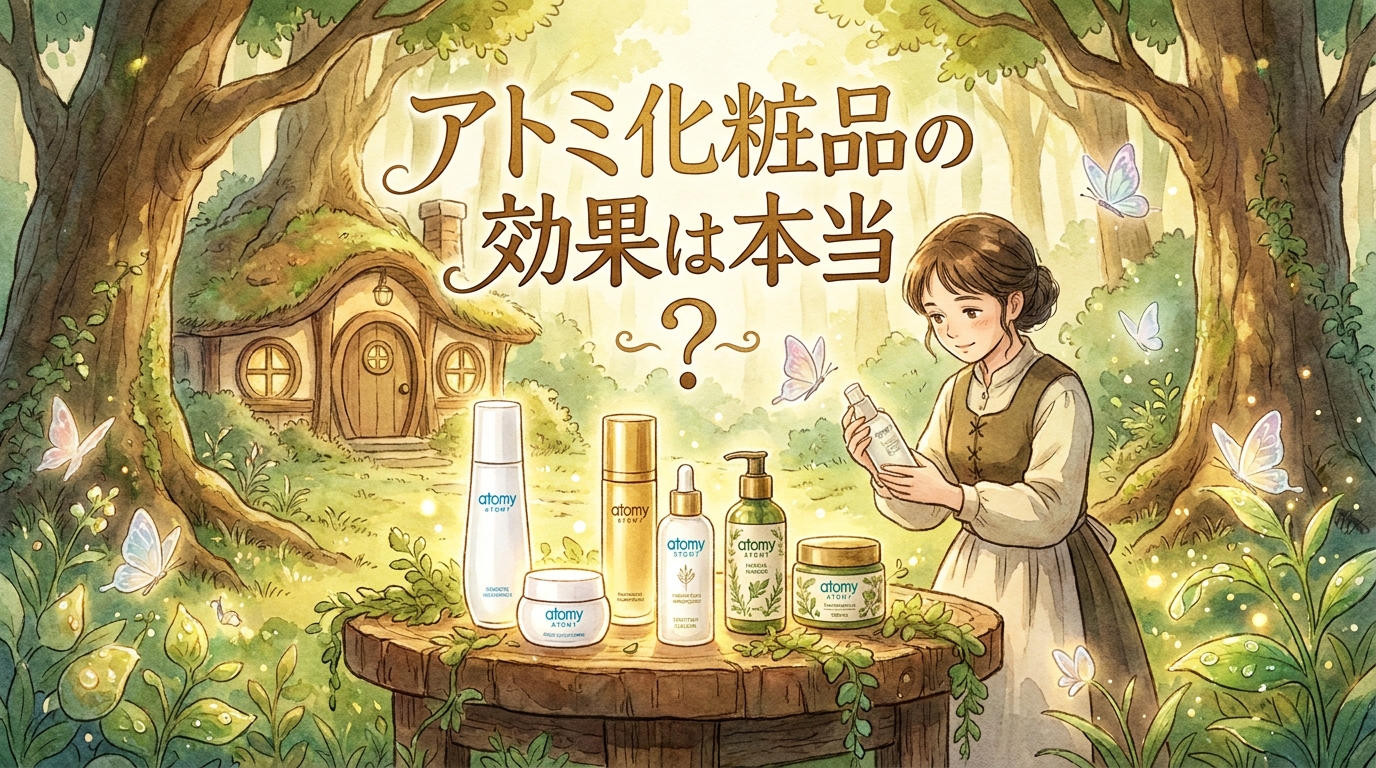 アトミ化粧品の効果は本当？