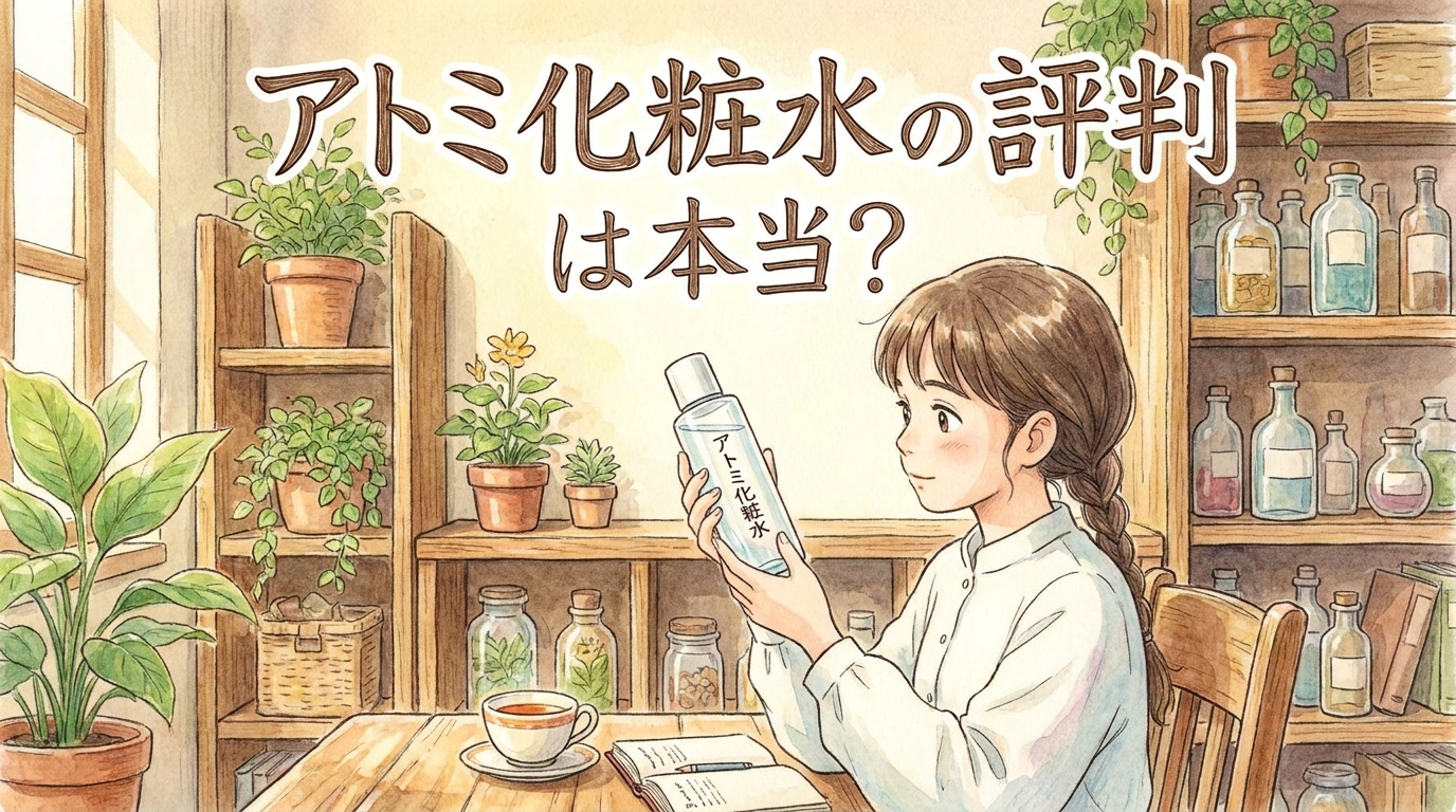 アトミ化粧水の評判は本当？