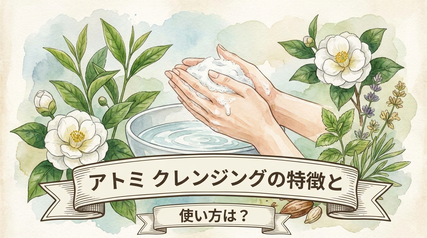 アトミ クレンジングの特徴と使い方は？