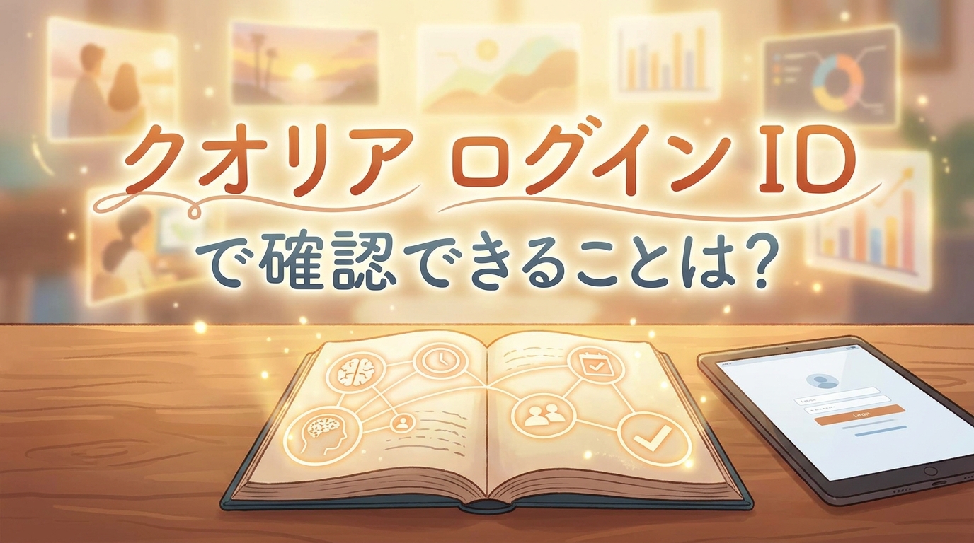 クオリア ログイン IDで確認できることは?