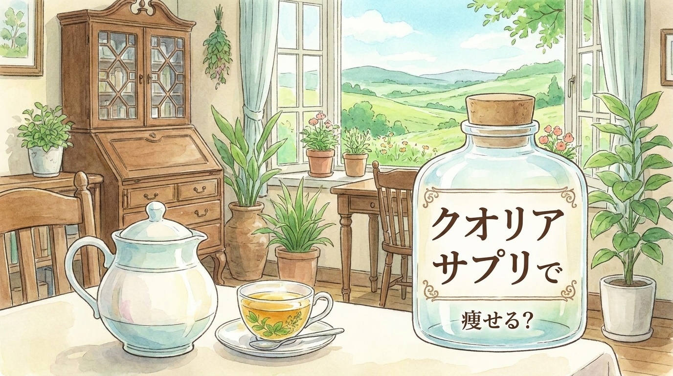 クオリア サプリで痩せる?