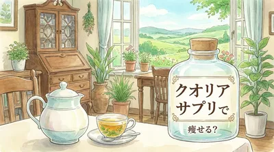 クオリア サプリで痩せる？