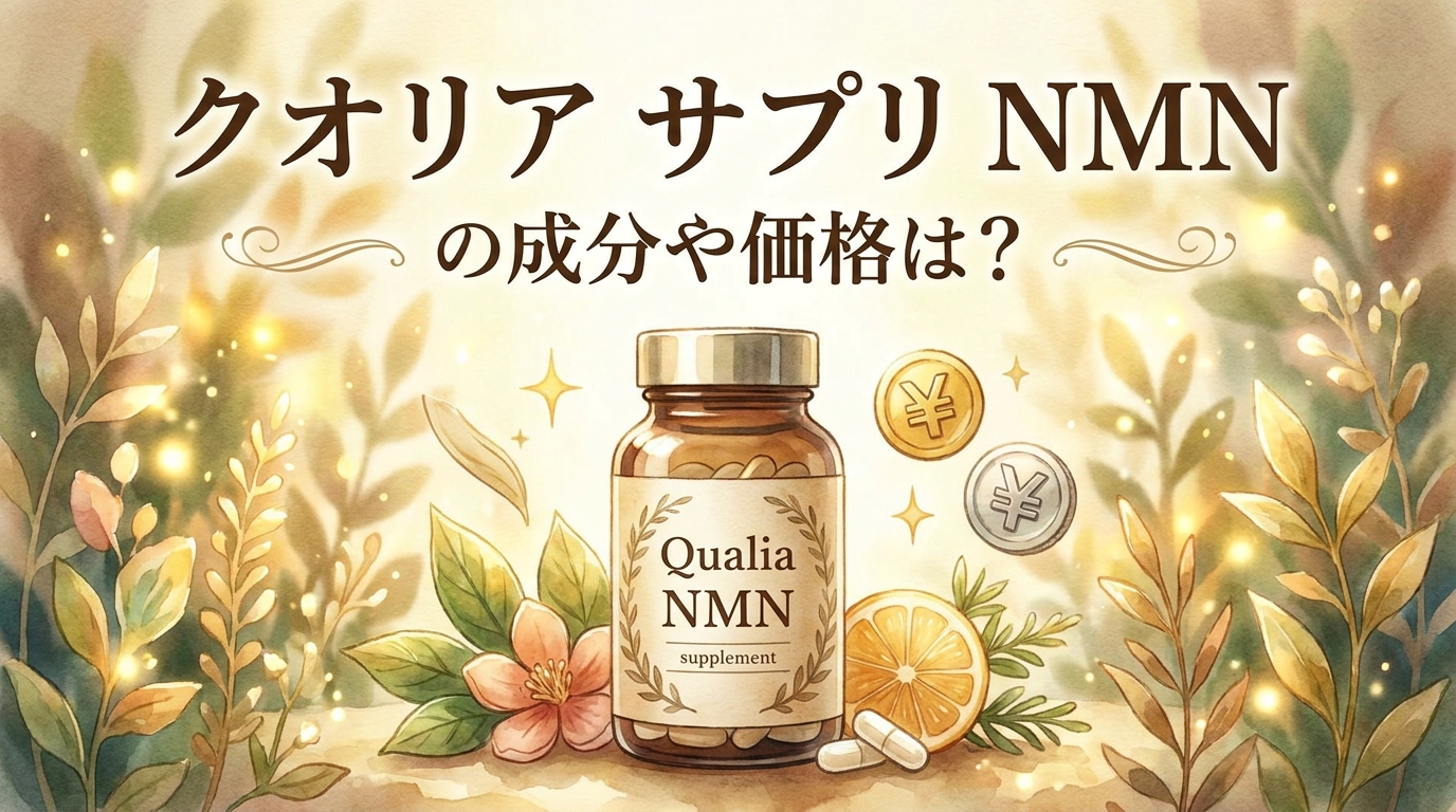 クオリア サプリ NMNの成分や価格は？