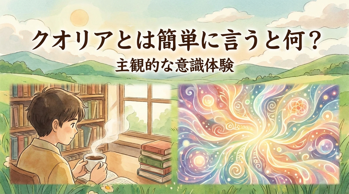クオリアとは簡単に言うと何?