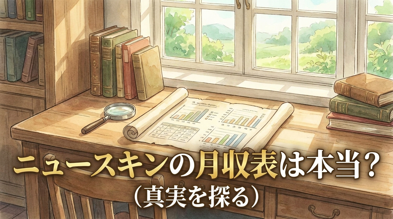 ニュースキンの月収表は本当?