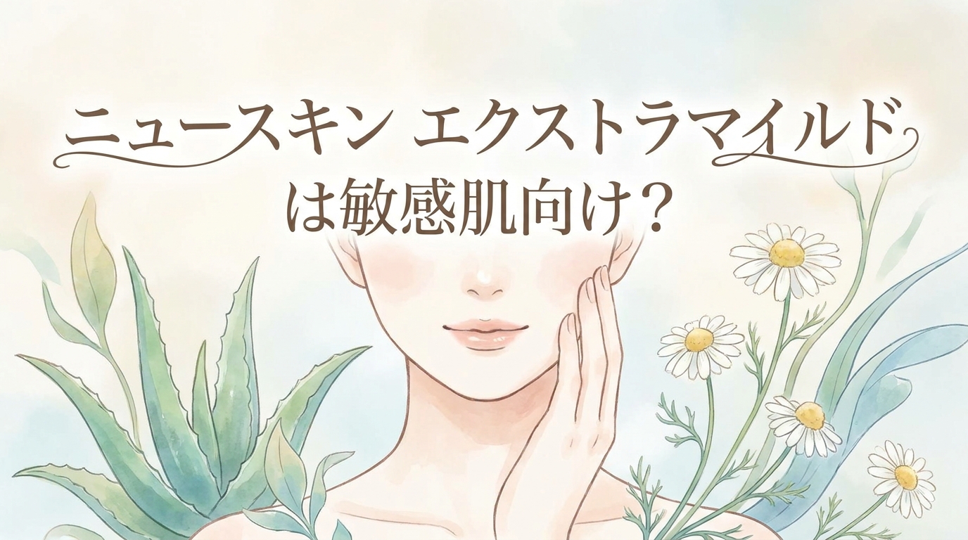ニュースキン エクストラマイルドは敏感肌向け？