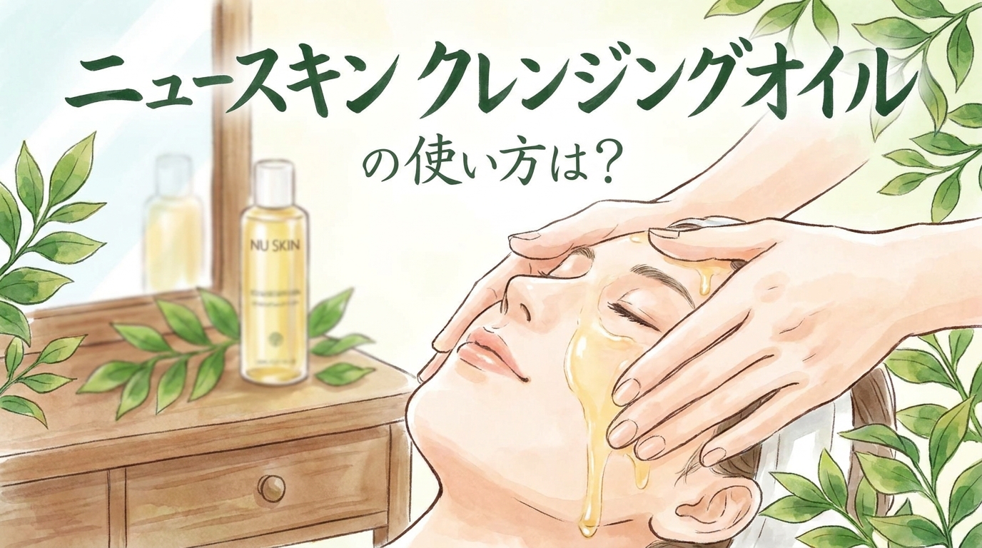 ニュースキン クレンジングオイルの使い方は？