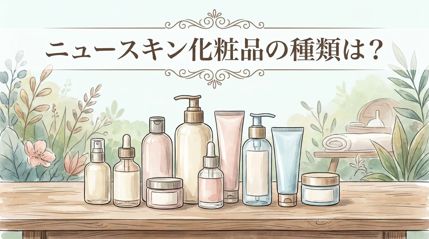 ニュースキン化粧品の種類は？