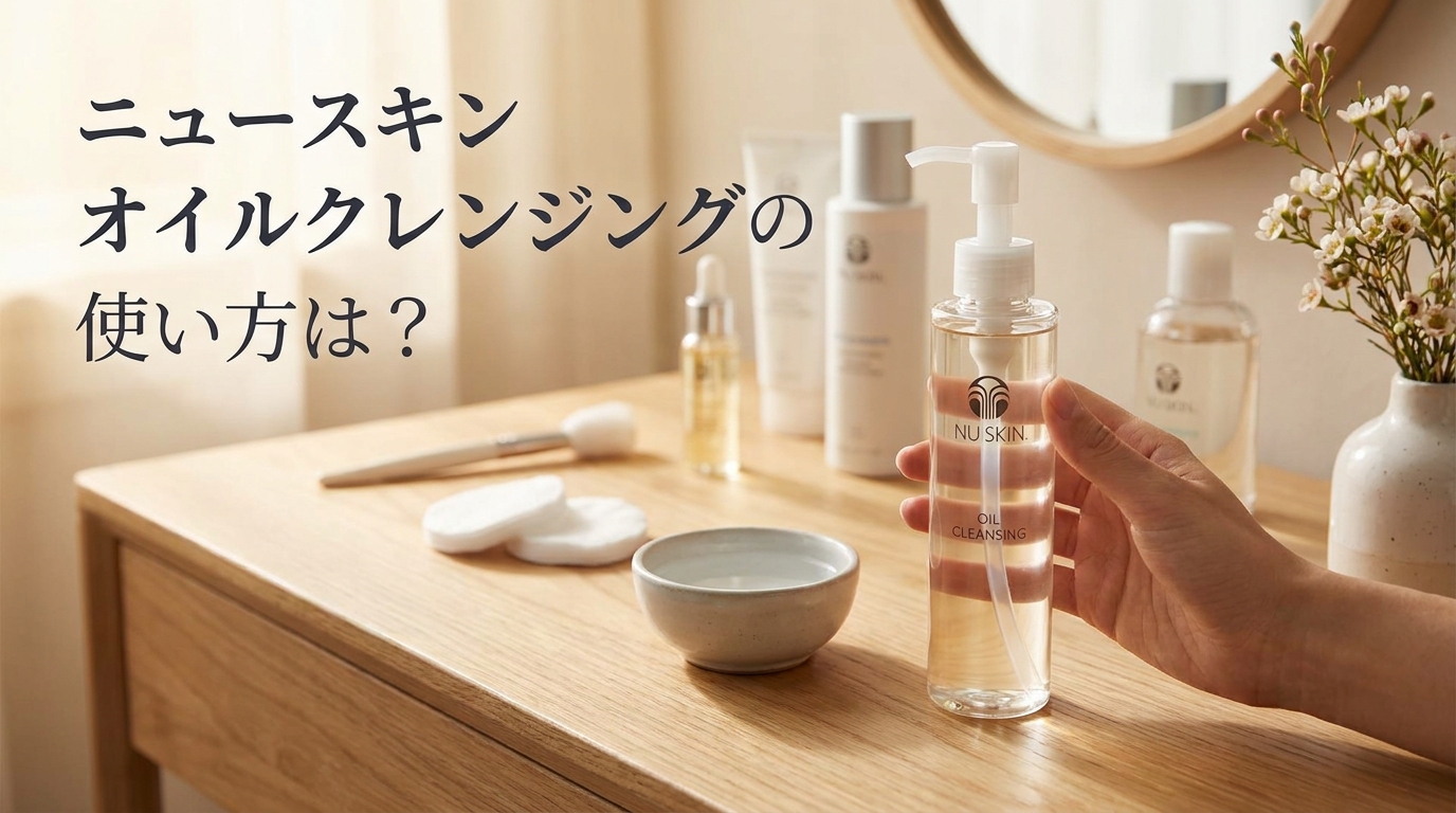 ニュースキン オイルクレンジングの使い方は？