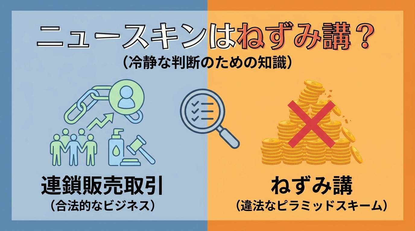 ニュースキンはねずみ講？