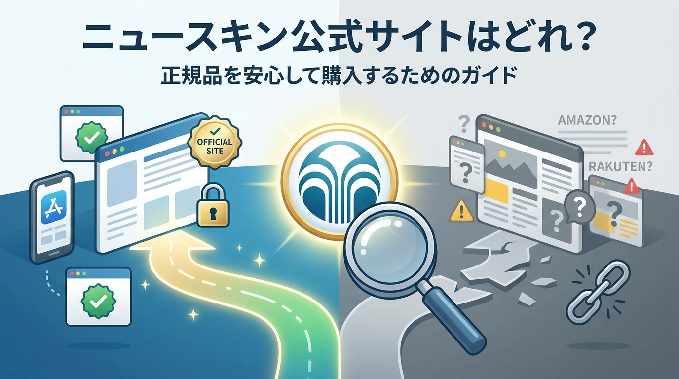 ニュースキン公式サイトはどれ？